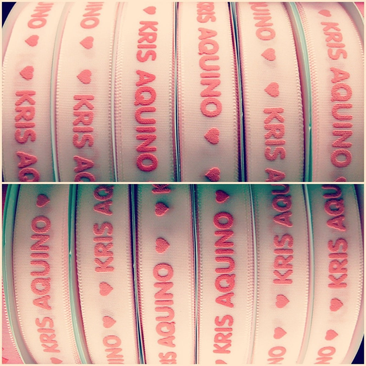 1in Embossed Grossgrain Ribbons
