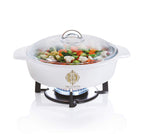 2L White Vitro Direct To Fire Casserole