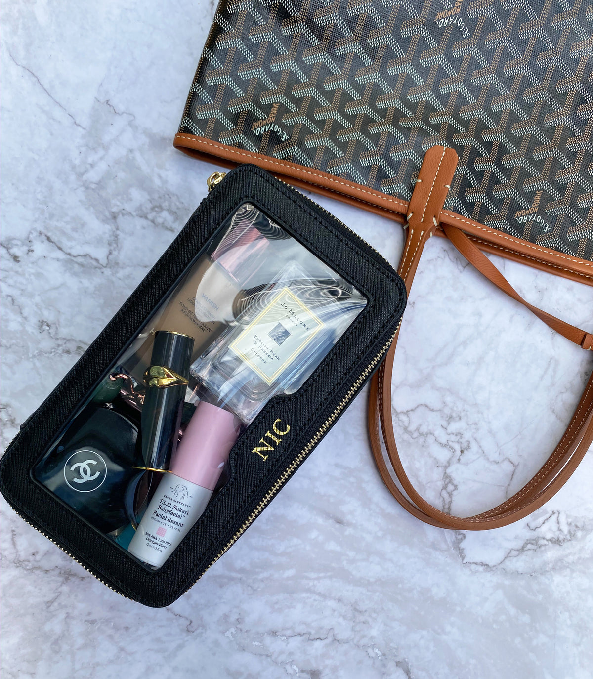 Genuine Leather Clarity Inflight Case