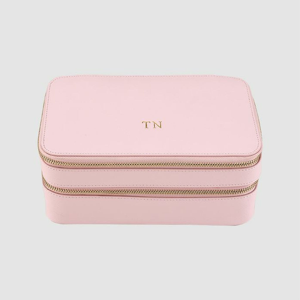 Genuine Leather Structured Travel Case