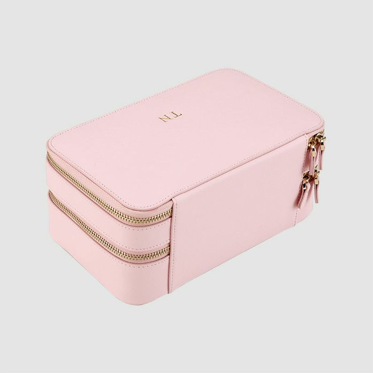 Genuine Leather Structured Travel Case