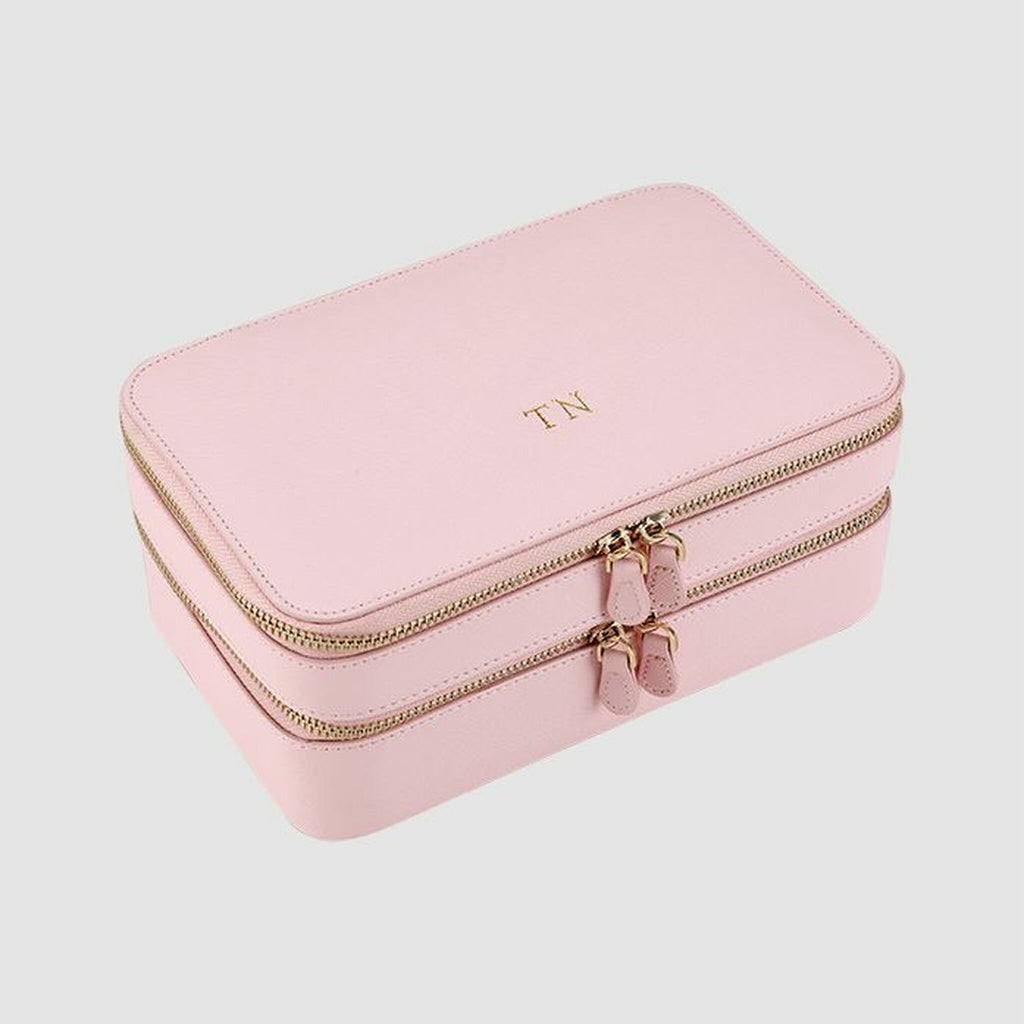 Genuine Leather Structured Travel Case
