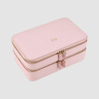 Genuine Leather Structured Travel Case