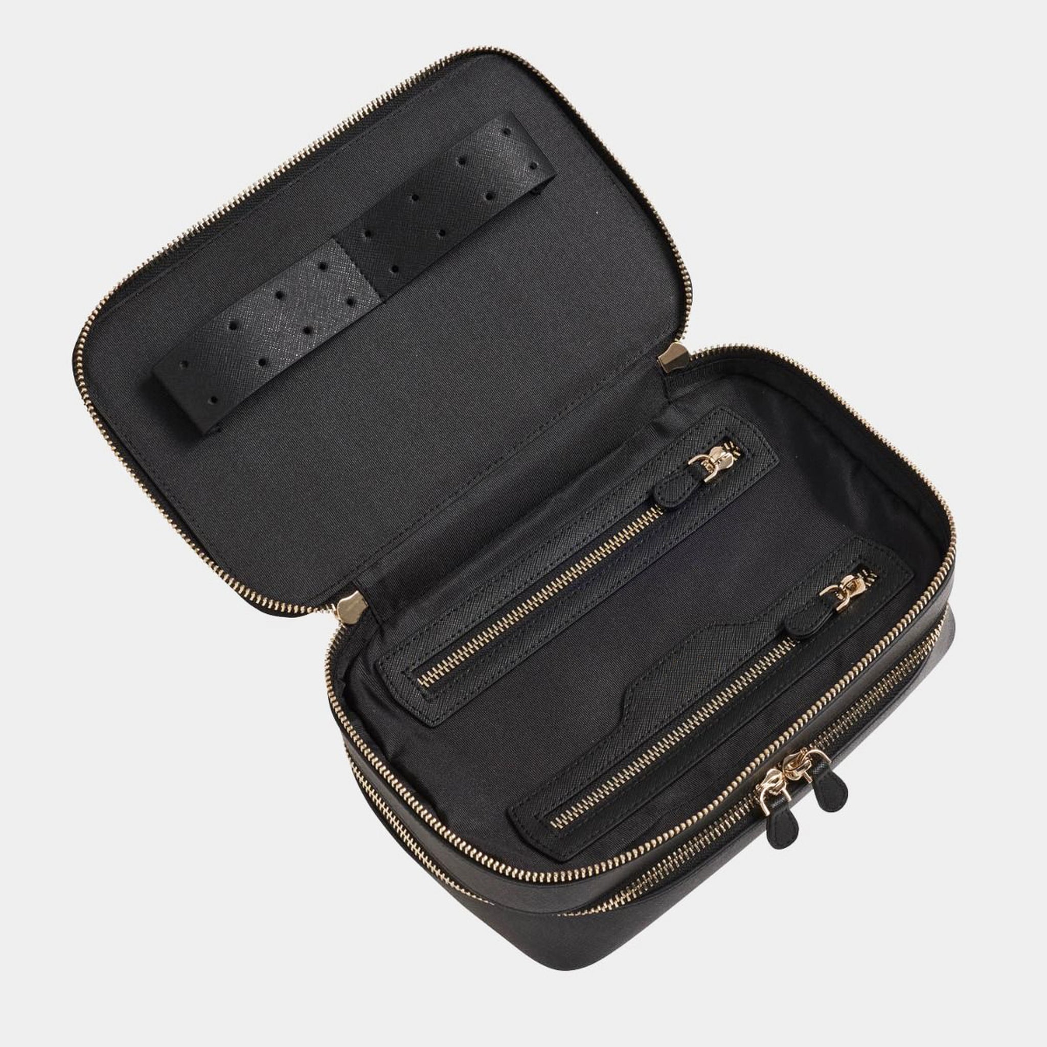Genuine Leather Structured Travel Case