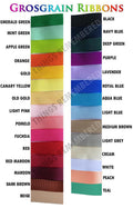 1/2 Embossed Grossgrain Ribbons