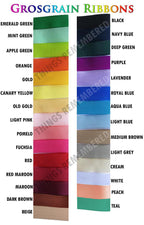 1in Embossed Grossgrain Ribbons